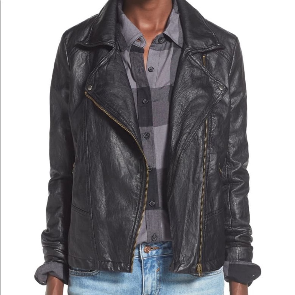 NWOT Nordstrom leather jacket